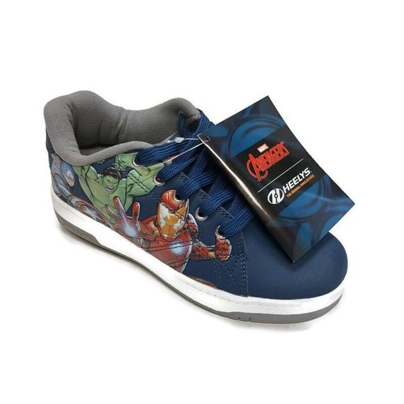 Heelys Other - HEELYS Marvel Avengers Skate Shoes Youth Size 6 Womens 7 HES10506 Iron Man Blue